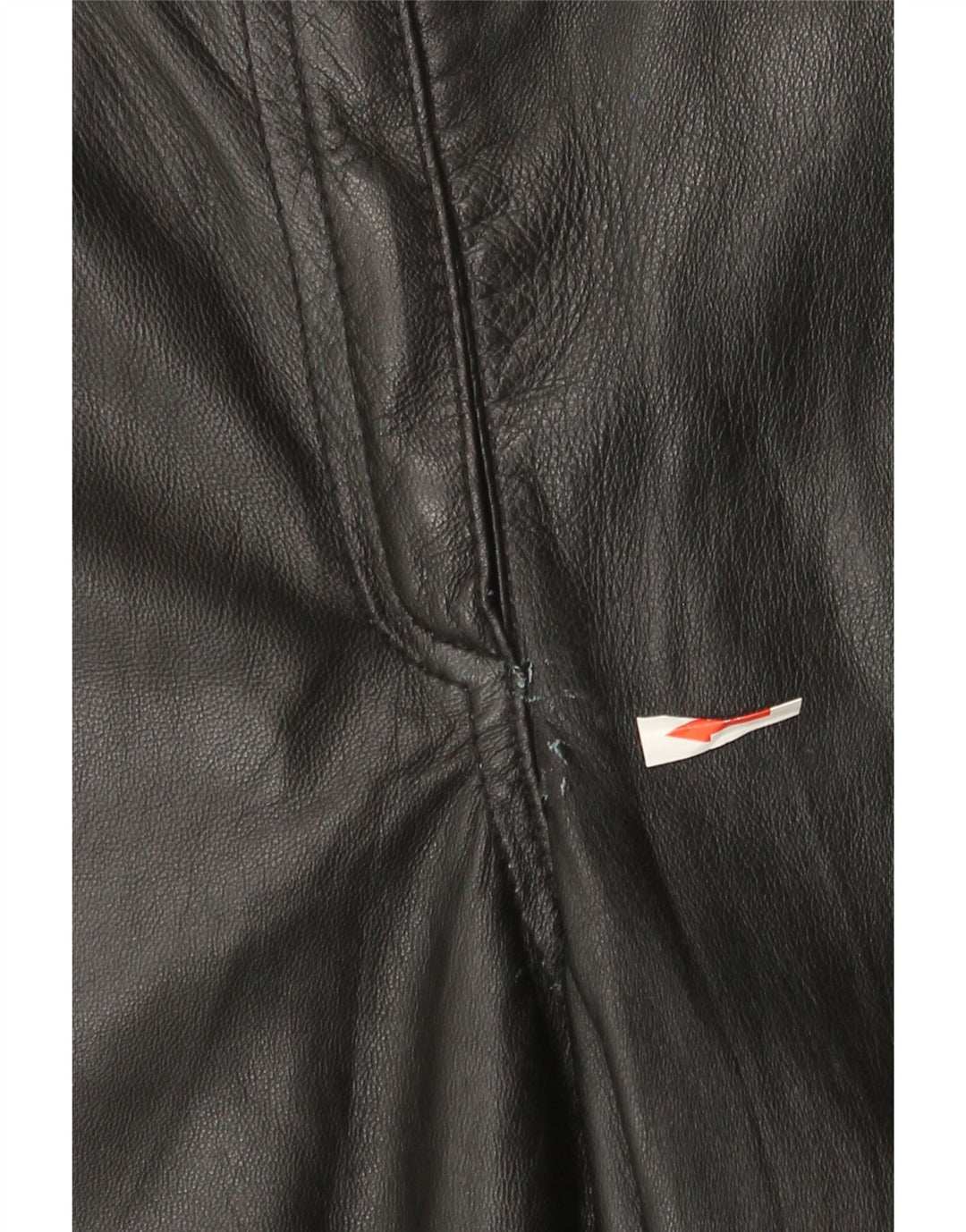 Pantaloni de piele conici pentru femei Scirocco IT 42 Medium W30 L29 Piele neagră