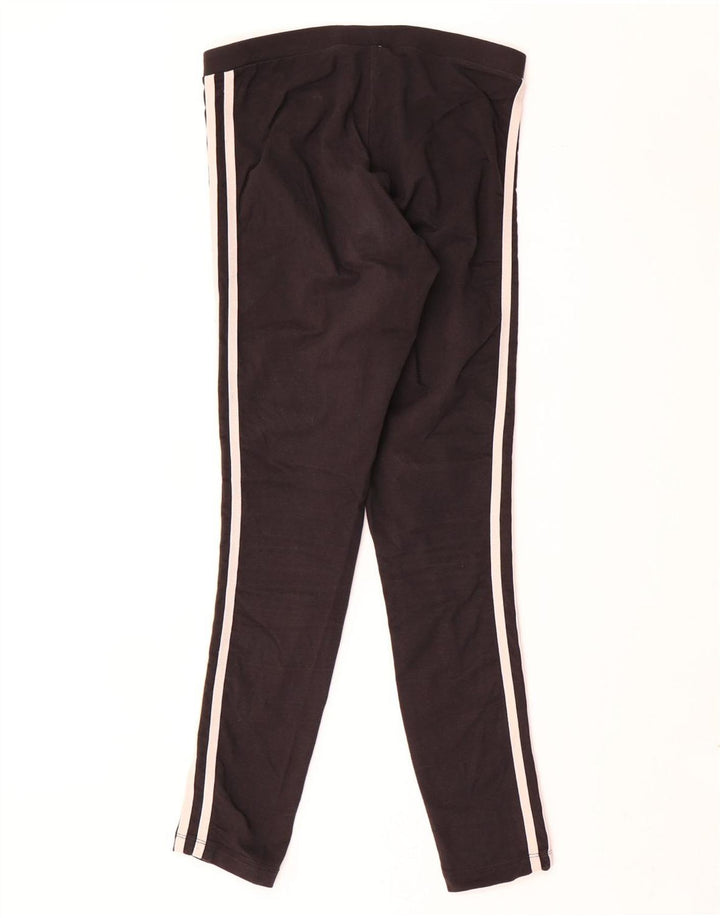 Leggings pentru femei Adidas UK 8 Small Black Bumbac