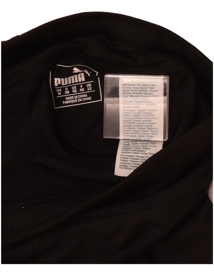 Leggings Capri Puma pentru femei UK 12 Medium Black Colorblock Poliester