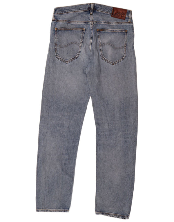 Blugi Lee Daren Zip Fly pentru bărbați, drepti, W32 L32, bumbac albastru