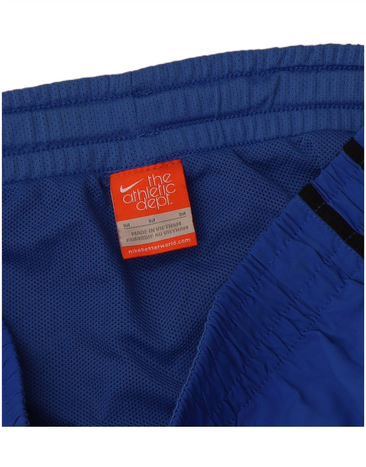 Pantaloni scurți sport Nike pentru bărbați, nailon albastru mediu