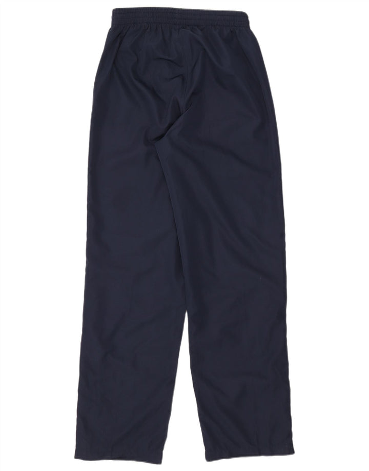 Pantaloni de trening Asics pentru bărbați, poliester mediu bleumarin