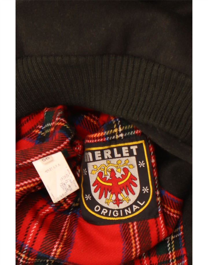 Jachetă bomber pentru bărbați MERLET IT 56 3XL Kaki Lână