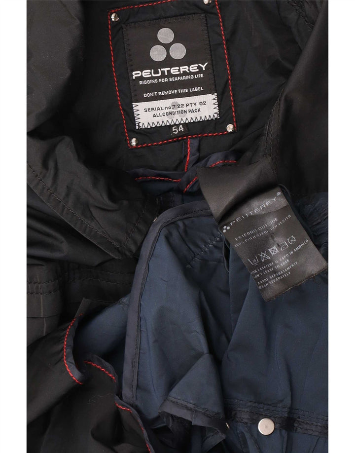 Jachetă militară pentru bărbați PEUTEREY EU 54 2XL poliester negru