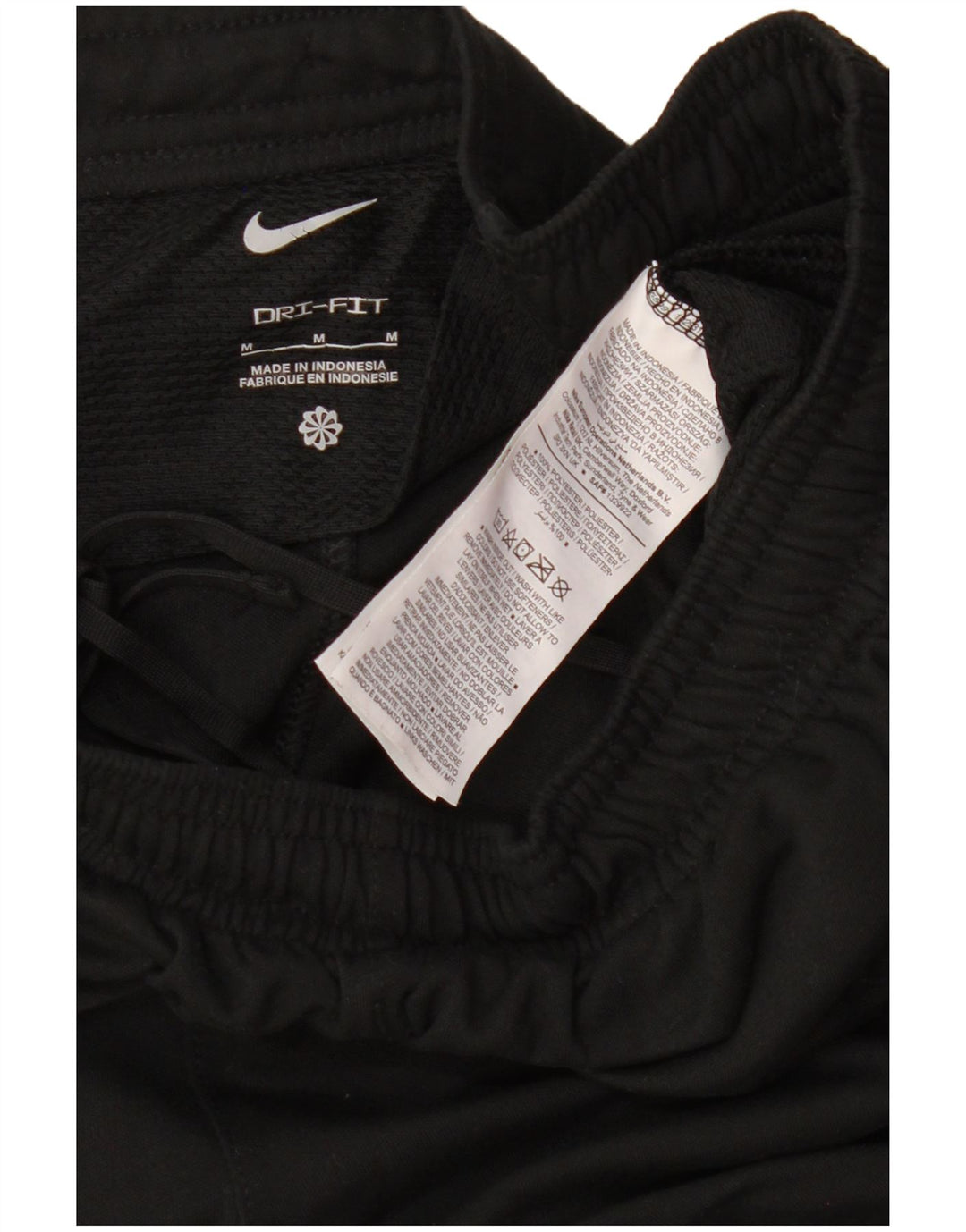 Pantaloni de trening Nike pentru bărbați Dri Fit Pantaloni de jogging, poliester mediu negru