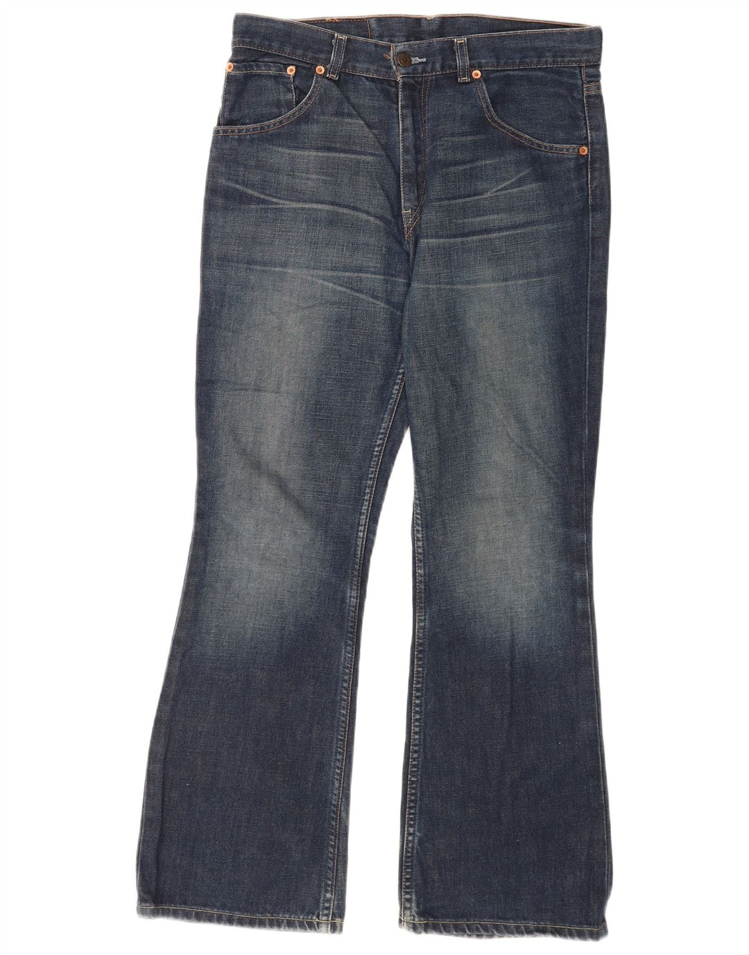 Blugi pentru bărbați Levi's 525 Bootcut W32 L30 Bumbac albastru