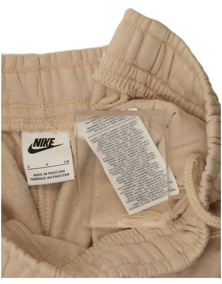Pantaloni scurți sport Nike pentru bărbați, mici, bej, bumbac