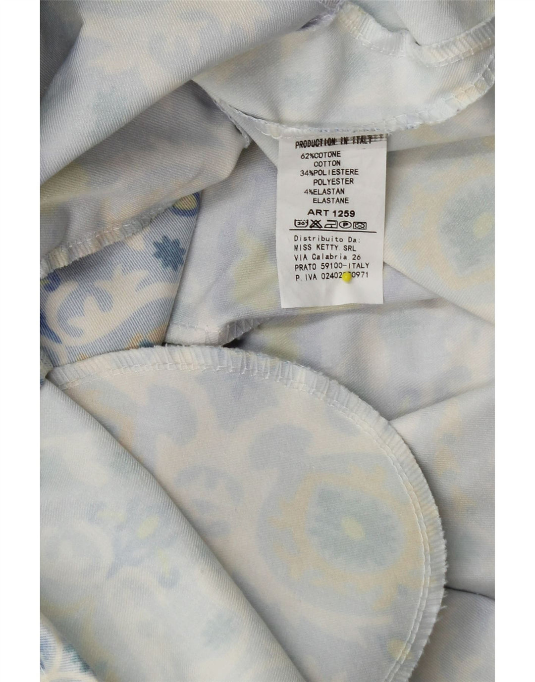 Jachetă parka cu glugă VINTAGE pentru femei UK 16 mare, albastru, bumbac floral