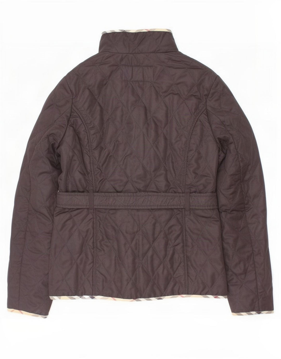 Jachetă matlasată Burberry pentru fete 11-12 ani poliester negru