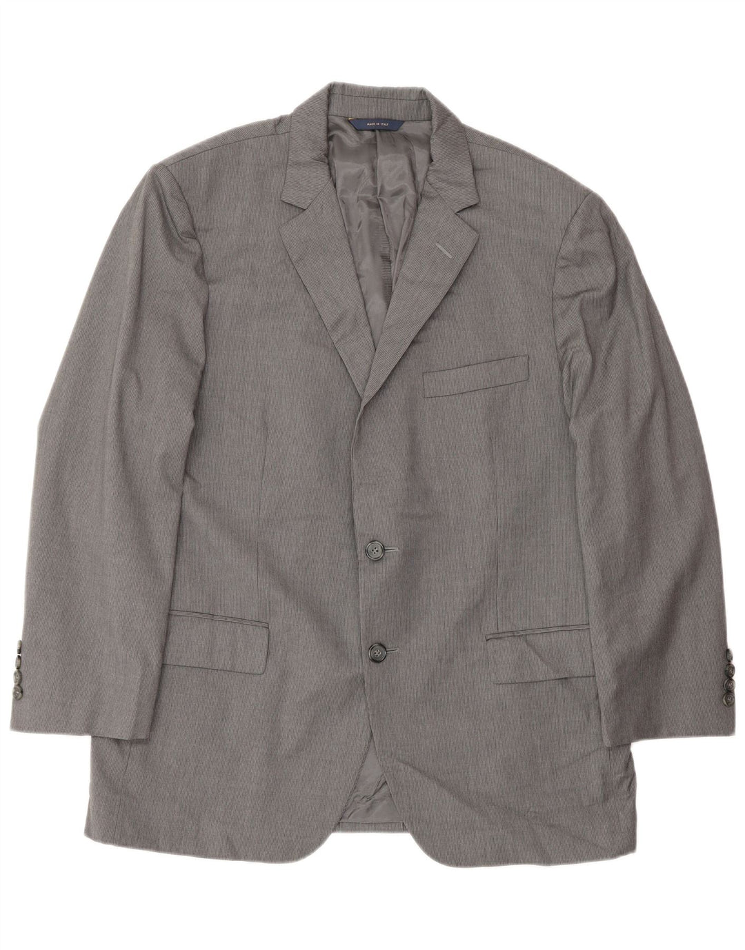 Jachetă pentru bărbați Brooks Brothers, subțire, cu 2 nasturi, UK 42 XL, lână gri