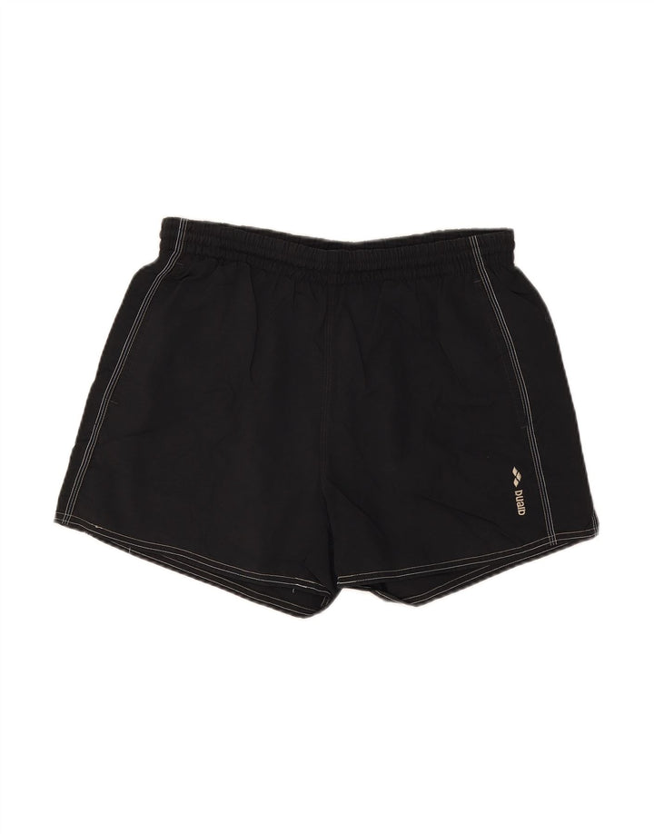 ARENA Mens Sport Shorts Small  Black Polyamide