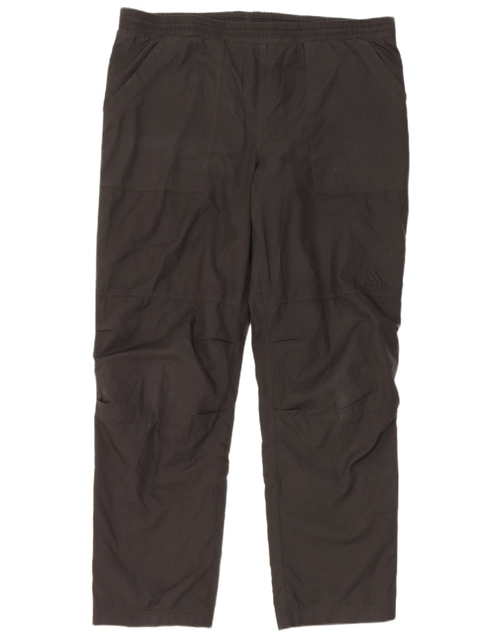 Pantaloni de trening Adidas pentru bărbați, mari, negru, poliester