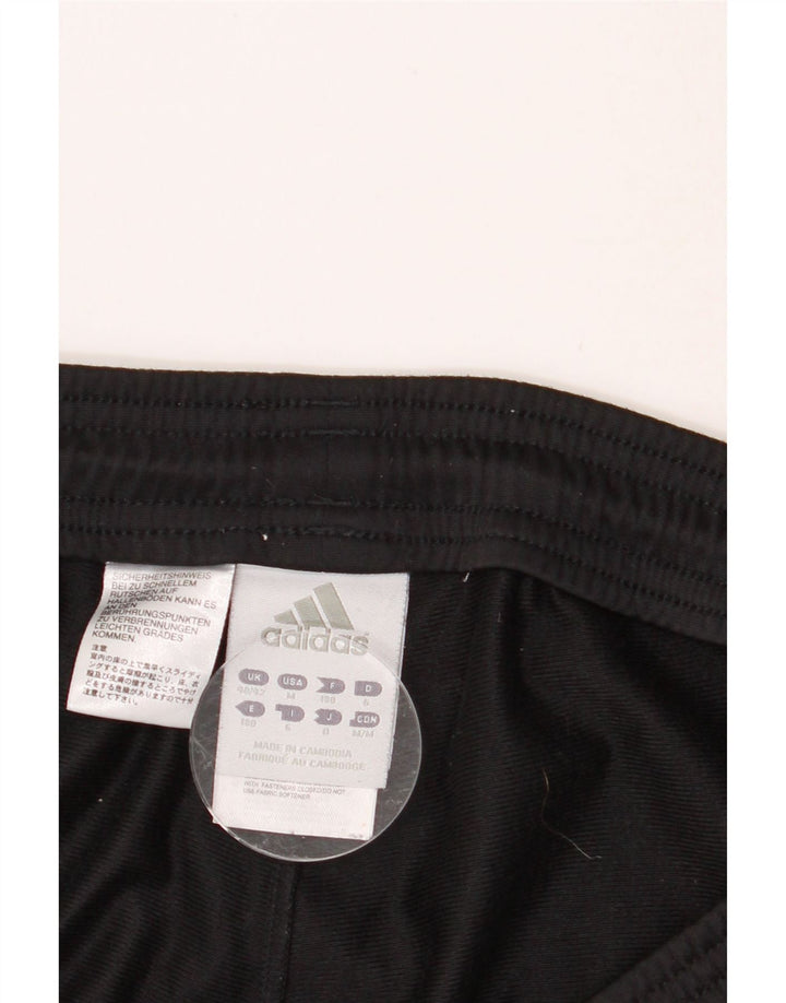 ADIDAS Mens Tracksuit Trousers Joggers UK 40/42 Medium Black Polyester Vintage Adidas and Second-Hand Adidas from Messina Hembry 