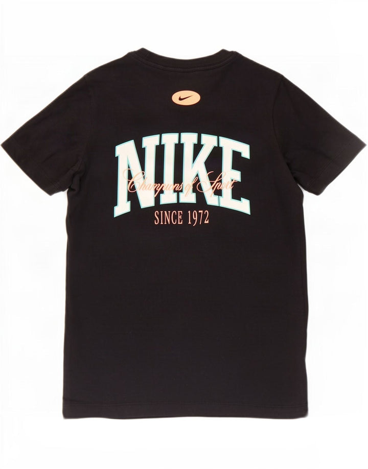 Tricou grafic Nike pentru femei Top UK 14 Large Negru