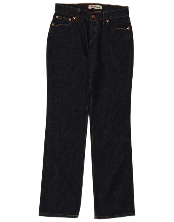 Blugi drepti 528 pentru femei Levi's W27 L30 bumbac bleumarin