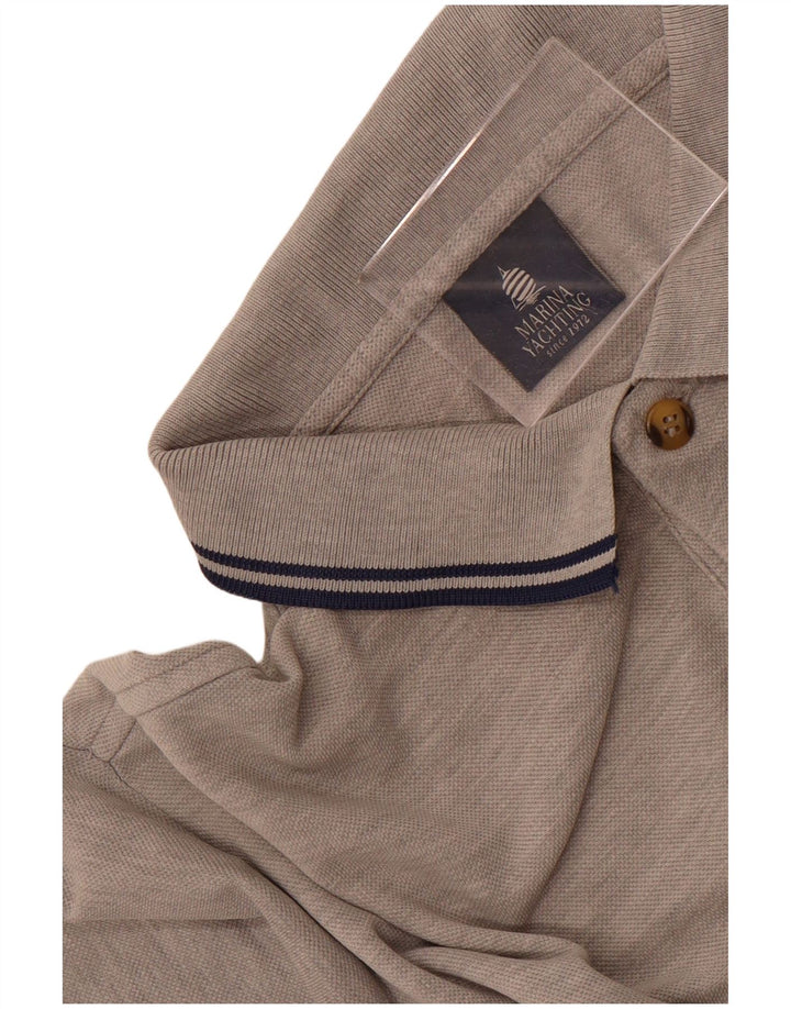 Marina Yachting Tricou polo pentru bărbați, mare, gri