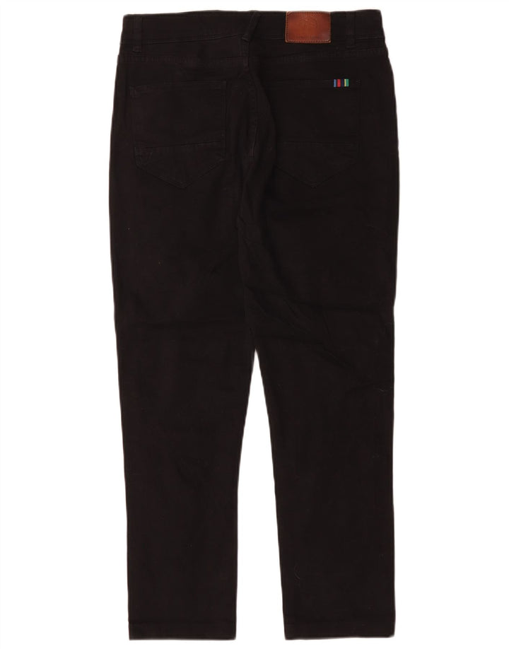 Blugi tăiați pentru femei Paul Smith W28 L24 bumbac negru