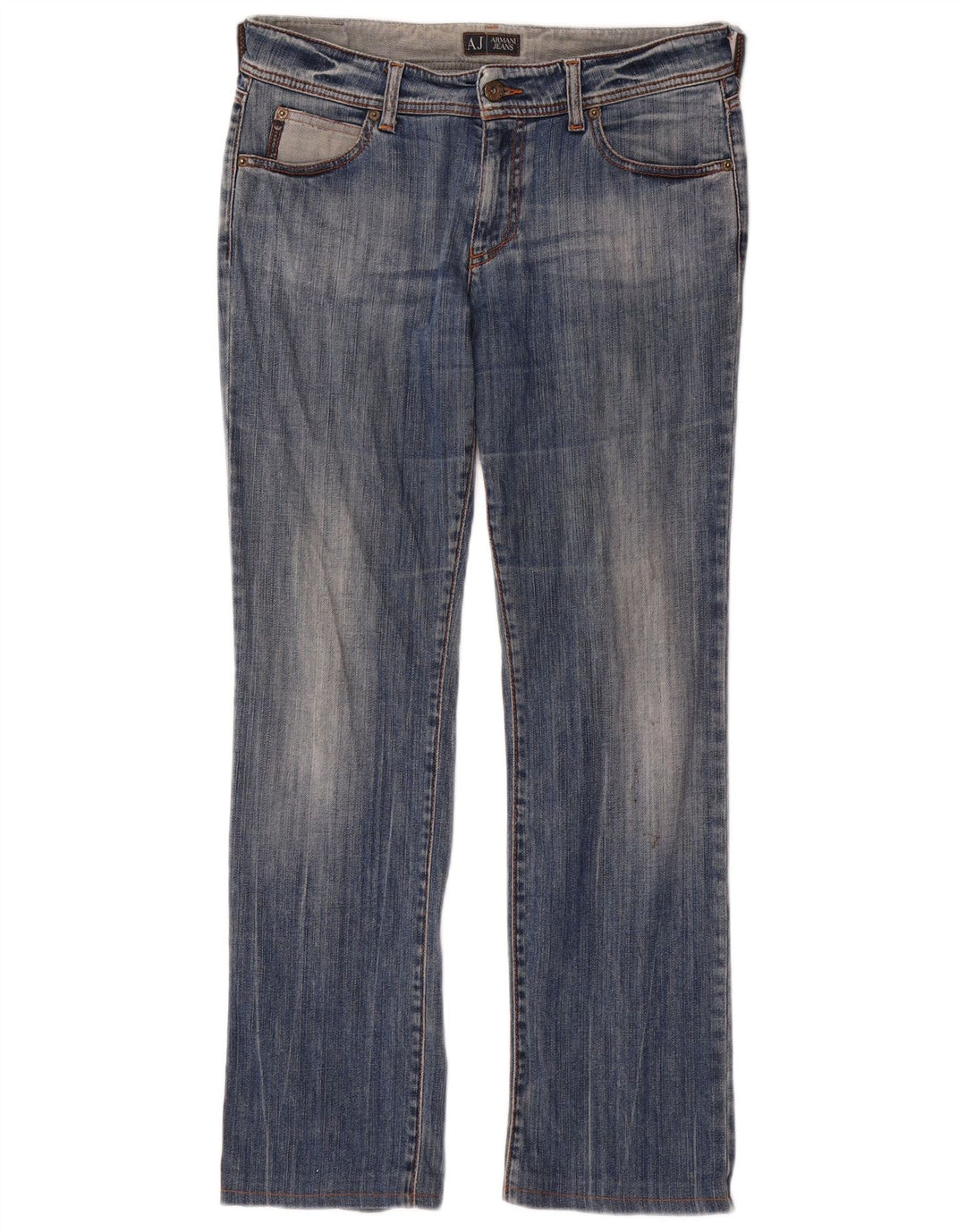 Blugi Bootcut pentru Damă Armani W29 L29 Bumbac Albastru