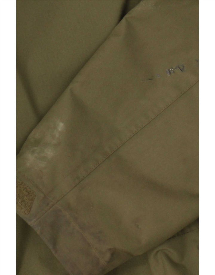 Jachetă de ploaie cu glugă pentru bărbați Berghaus UK 42 XL Kaki Poliamidă