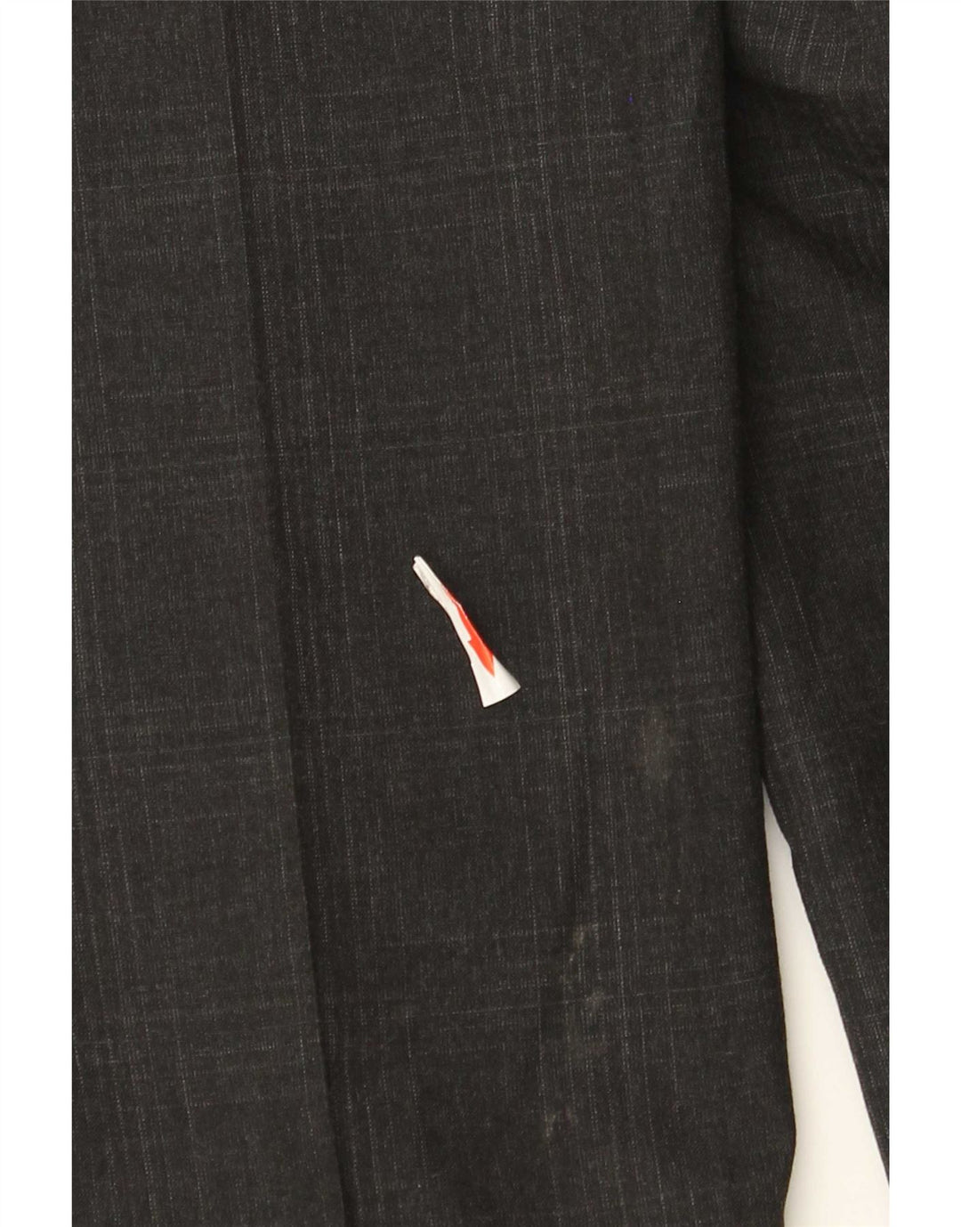 Pantaloni de costum pentru bărbați Marks & Spencer Super Slim Fit L32 L33 Gri Check