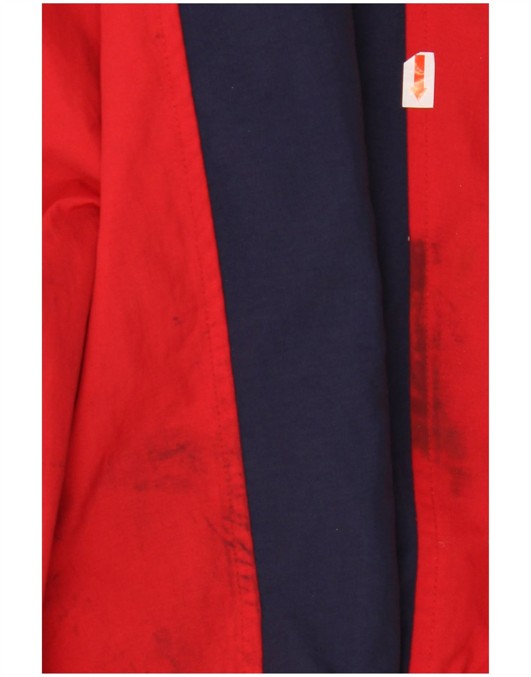 Jachetă de ploaie cu glugă FILA pentru bărbați UK 40, mare, albastru, poliamidă color bloc