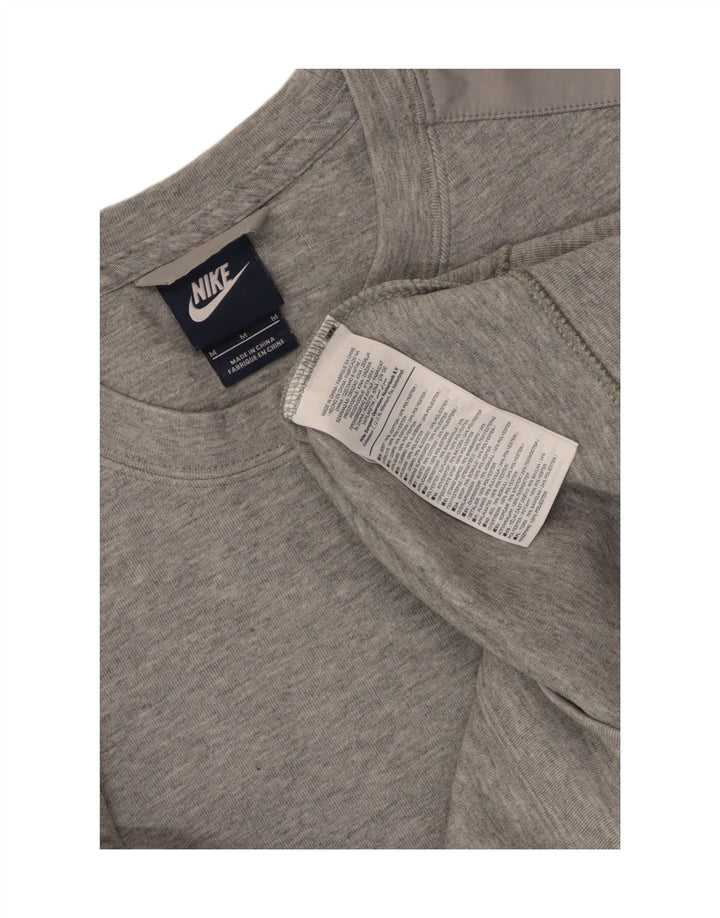 Pulover Nike pentru femei, UK 14, bumbac gri mediu