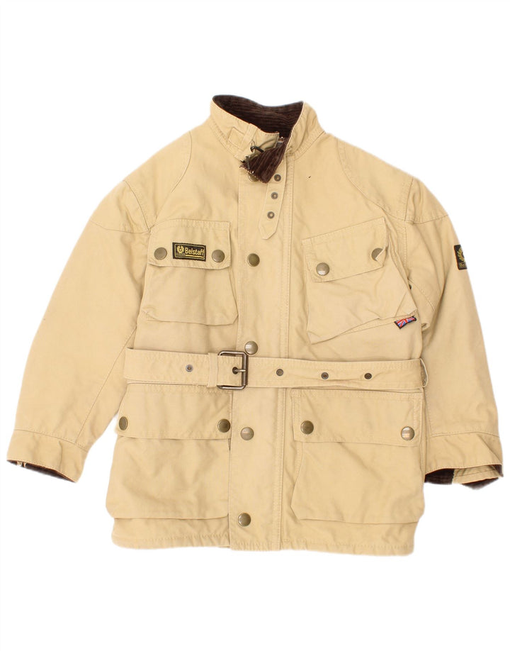 Jachetă Utilitară Belstaff Băieți 3-4 Ani Bej Bumbac Biker