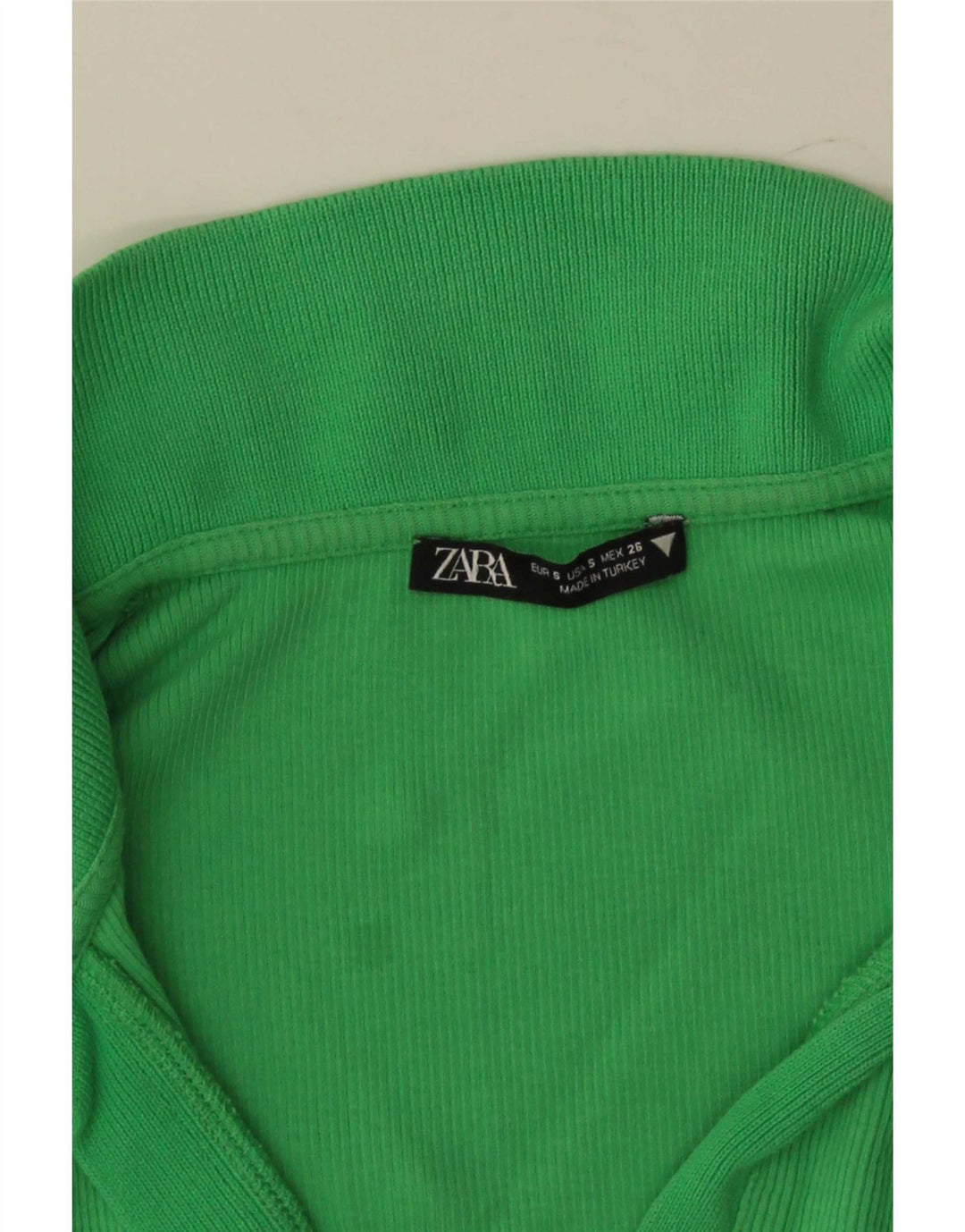 Rochie polo pentru femei Zara UK 8 Small Green