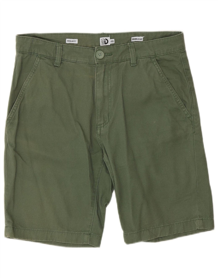 Pantaloni scurți chino pentru bărbați Dack's Regular Fit IT 46 Small W30 Bumbac verde