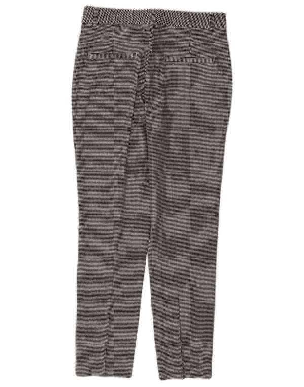 Pantaloni chino subțiri Massimo Dutti pentru femei 2XS W24 L26 bleumarin picior de găină