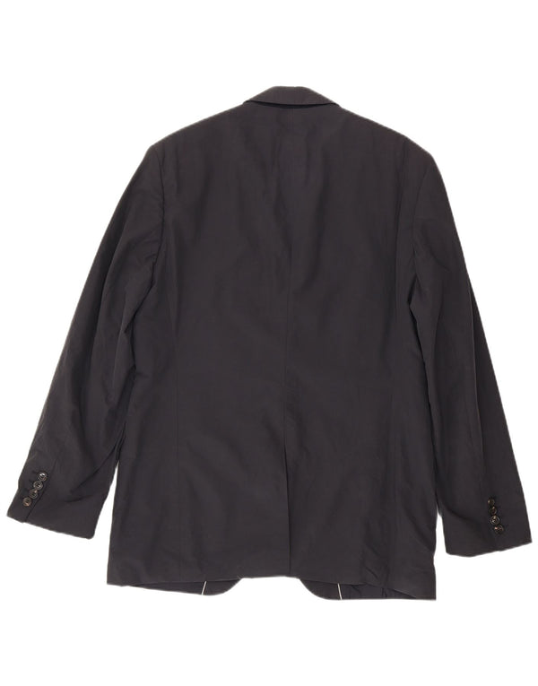 Blazer pentru bărbați Hugo Boss, cu 2 nasturi, EU 50, bumbac mare, gri