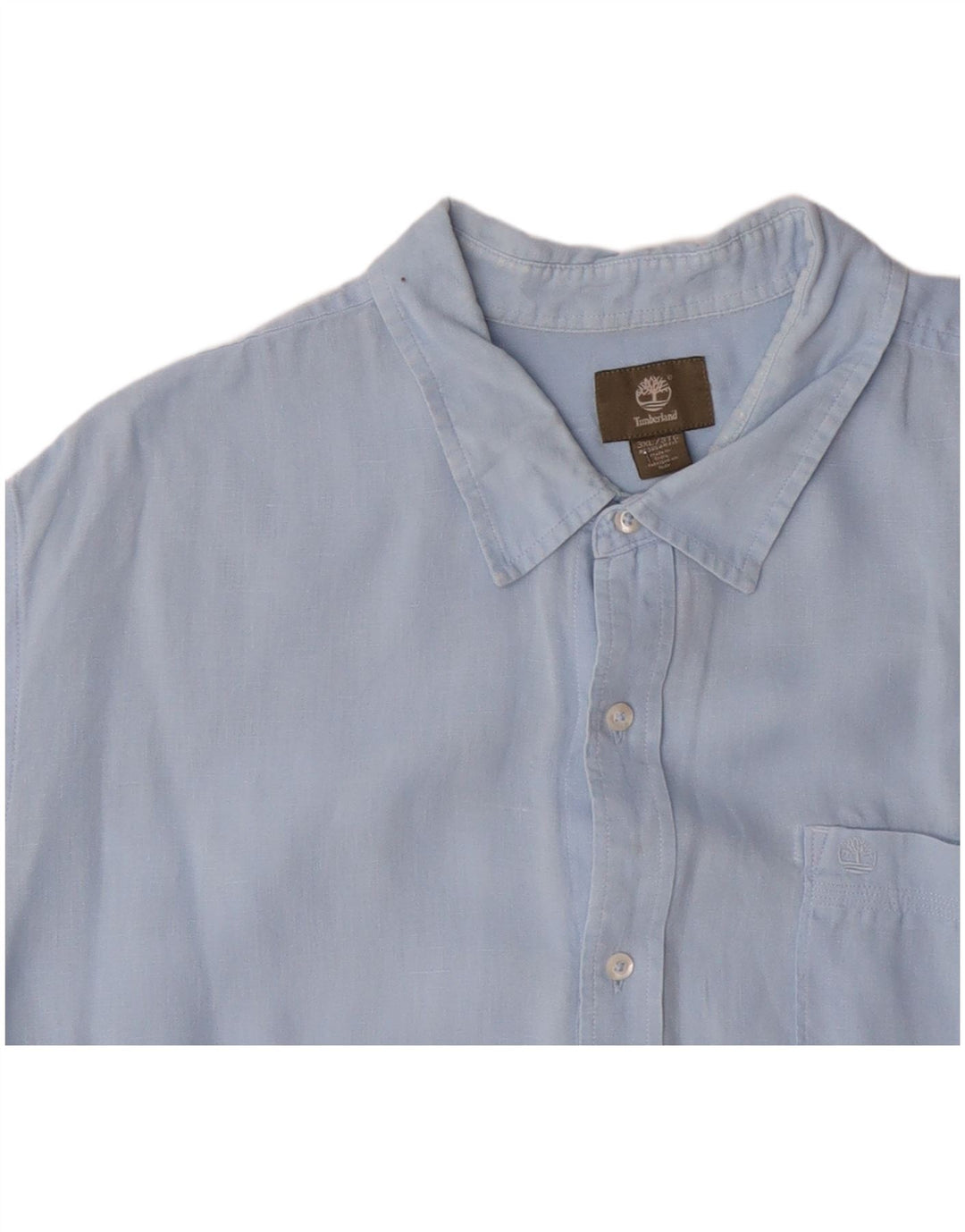 Cămașă cu mânecă scurtă TIMBERLAND pentru bărbați, 3XL albastru