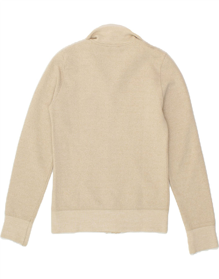 BENETTON Girls Tracksuit Top Jacket 6-7 Years Beige Vintage Benetton and Second-Hand Benetton from Messina Hembry 