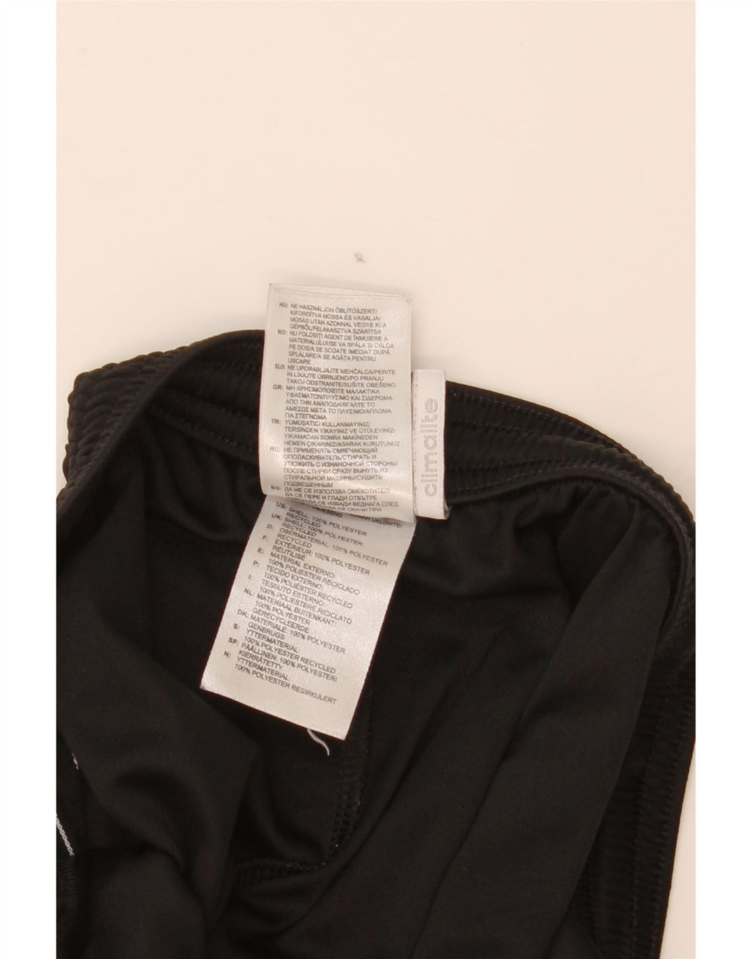 Pantaloni scurți sport pentru bărbați Adidas Climalite, mediu negru, poliester color bloc