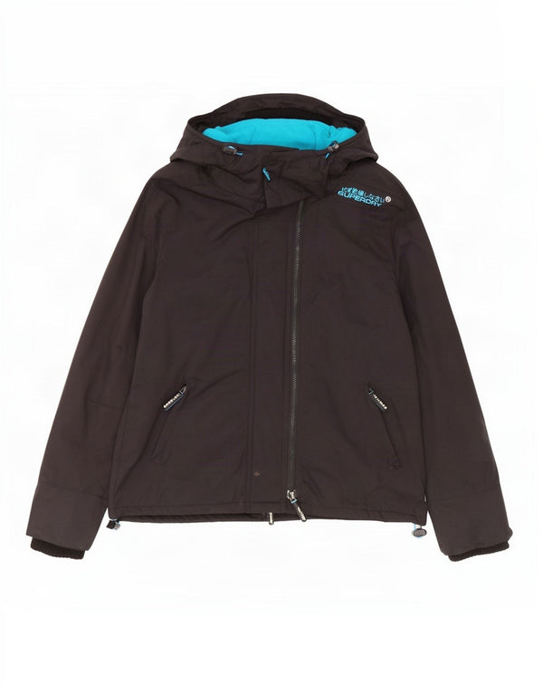 Jachetă Windcheater Graphic Windbreaker pentru femei UK 18 XL Negru