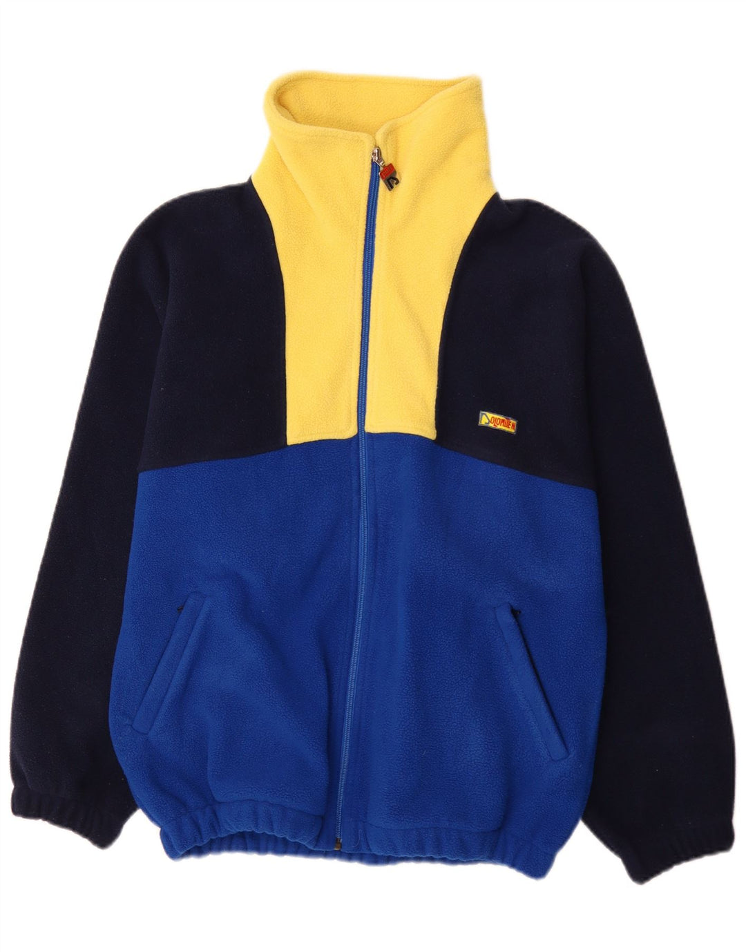 Jachetă fleece pentru bărbați Dolomiten UK 36 Small Blue Colorblock Poliester