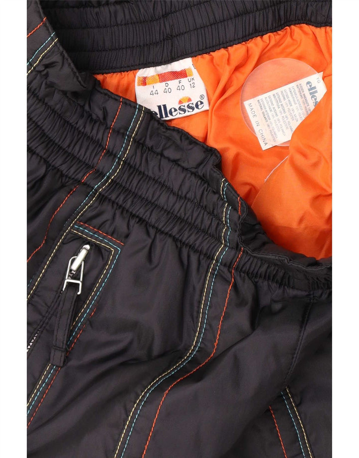 Pantaloni de schi pentru femei Ellesse Joggeri UK 12 Poliamidă neagră medie