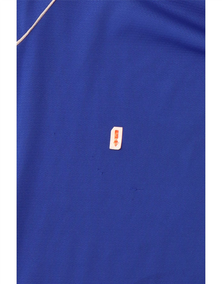 Tricou Adidas Climalite pentru bărbați Top 3XL poliester albastru