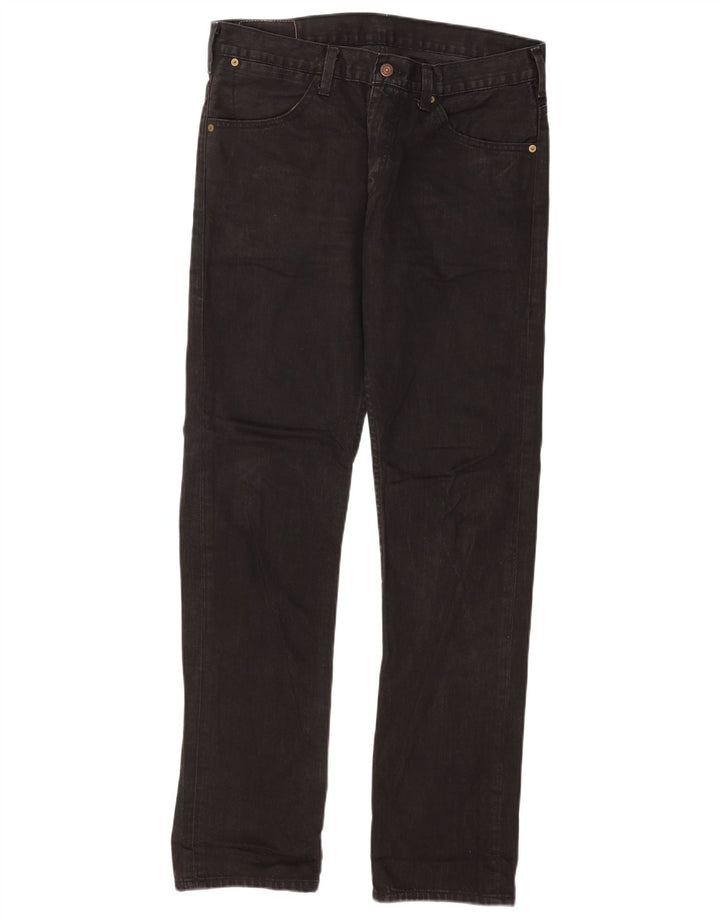 Blugi Levi's 504 drepte pentru bărbați W34 L34 bumbac negru