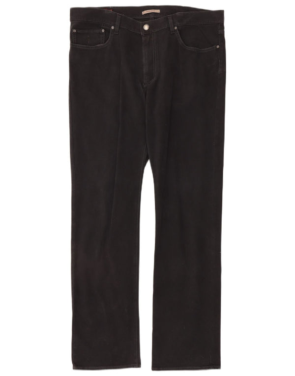 MARLBORO CLASSICS Blugi drepți cu ajustare normală pentru bărbați W36 L34 Bumbac negru