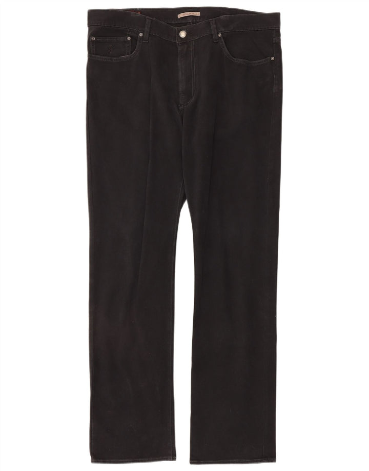 MARLBORO CLASSICS Blugi drepți cu ajustare normală pentru bărbați W36 L34 Bumbac negru