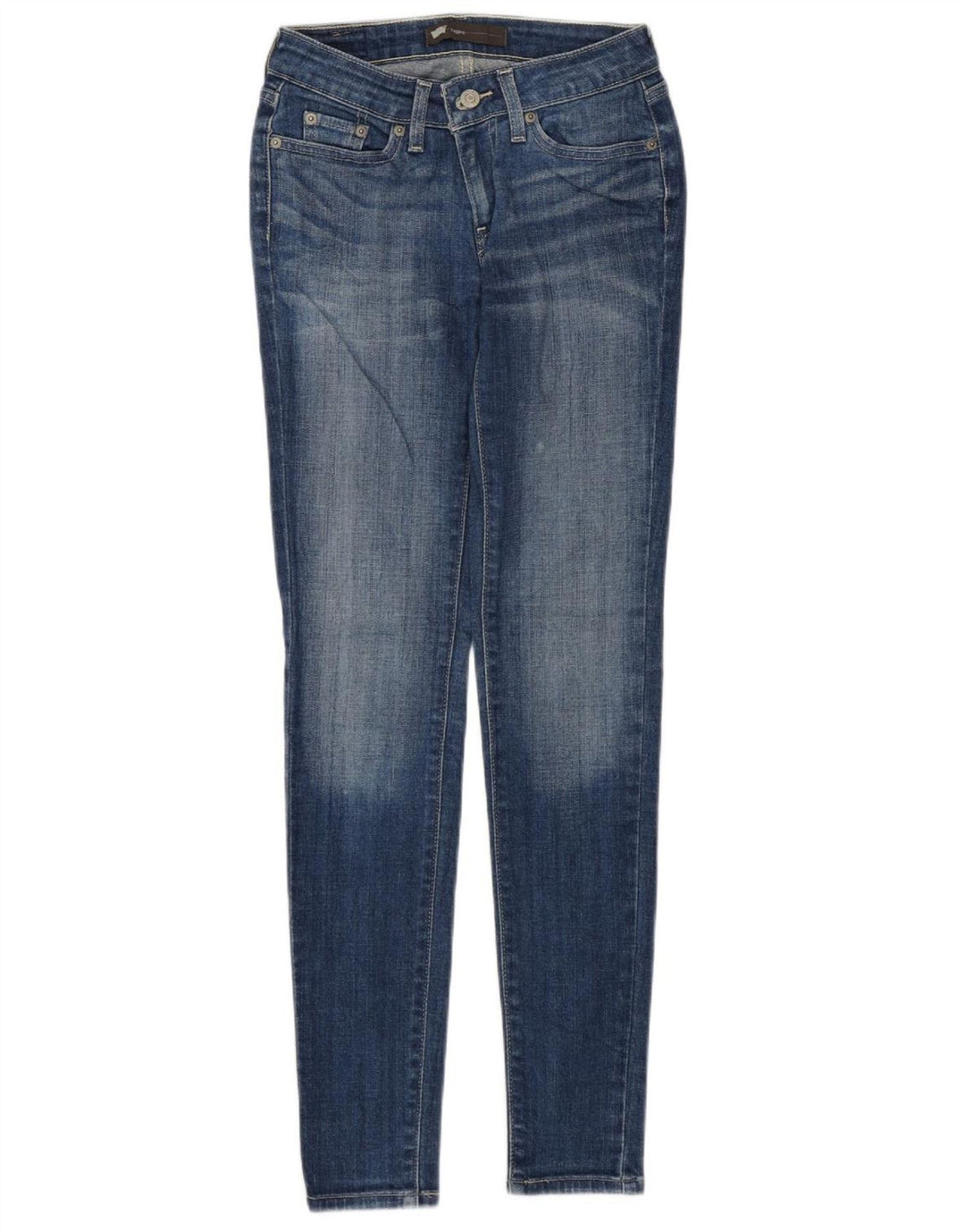 LEVI'S Womens Legging Skinny Jeans W24 L29 Blue