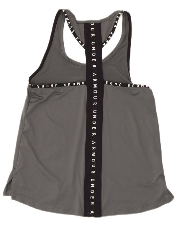 Top cu vestă grafică pentru femei Under Armour UK 6 XS Gri Colorblock
