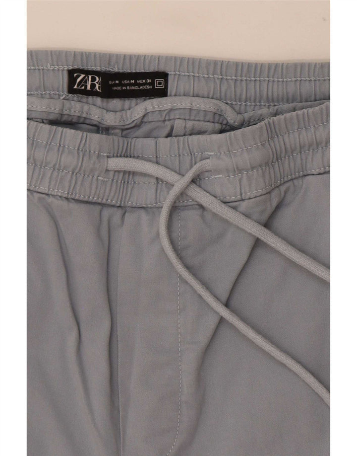Pantaloni scurți chino pentru bărbați Zara Medium W31 Blue