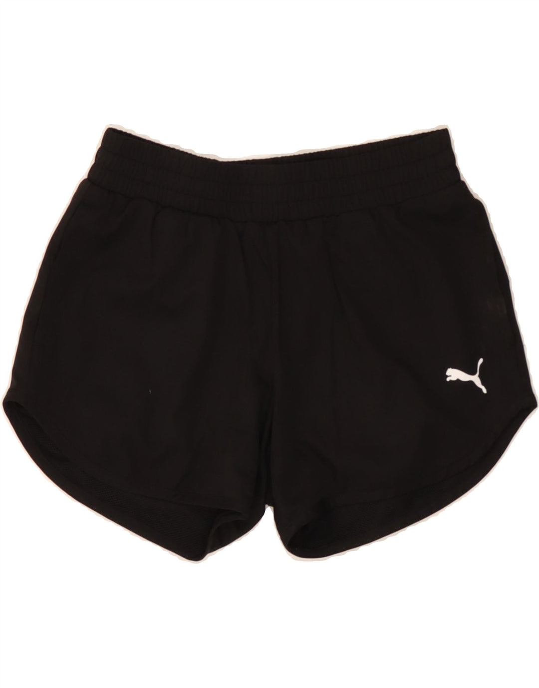 PUMA Womens Sport Shorts UK 6 XS  Black Polyester Vintage Puma and Second-Hand Puma from Messina Hembry 