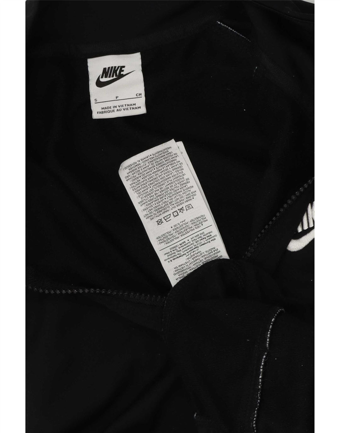 Jachetă de trening pentru bărbați Nike, poliester negru mic