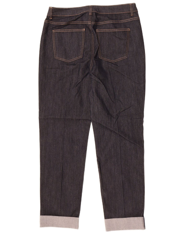 Marks & Spencer Blugi Harper Tapered pentru femei UK 14 Large W32 L28 Bleumarin