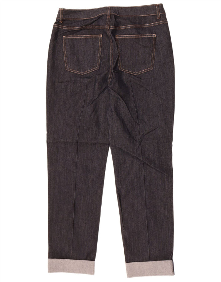 Marks & Spencer Blugi Harper Tapered pentru femei UK 14 Large W32 L28 Bleumarin