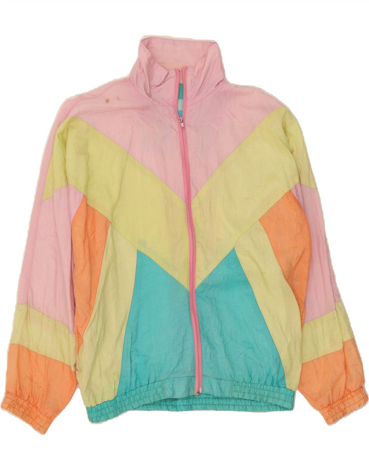 Trening complet supradimensionat pentru femei VINTAGE UK 14 Medium Pink Colorblock