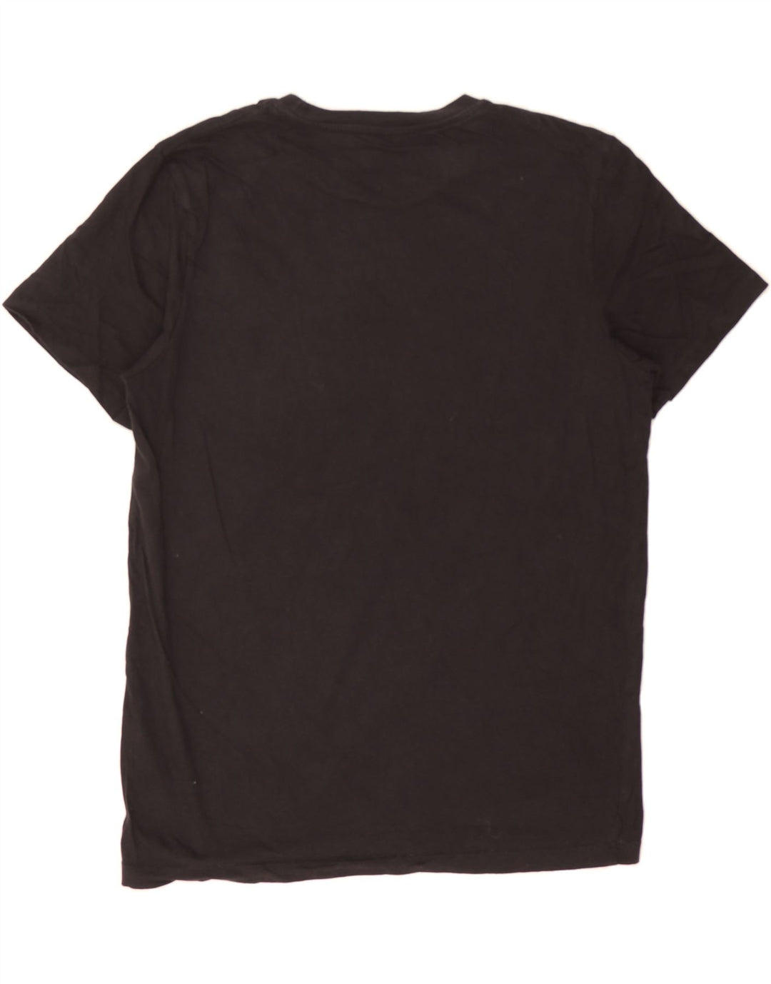JACK & JONES Mens Graphic T-Shirt Top Medium Black Cotton Vintage Jack & Jones and Second-Hand Jack & Jones from Messina Hembry 
